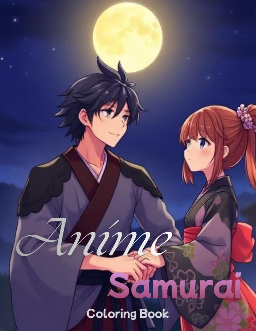 

Anime Samurai Kleurboek: Gedetailleerde Anime Samurai om te Kleuren en te Ontspannen