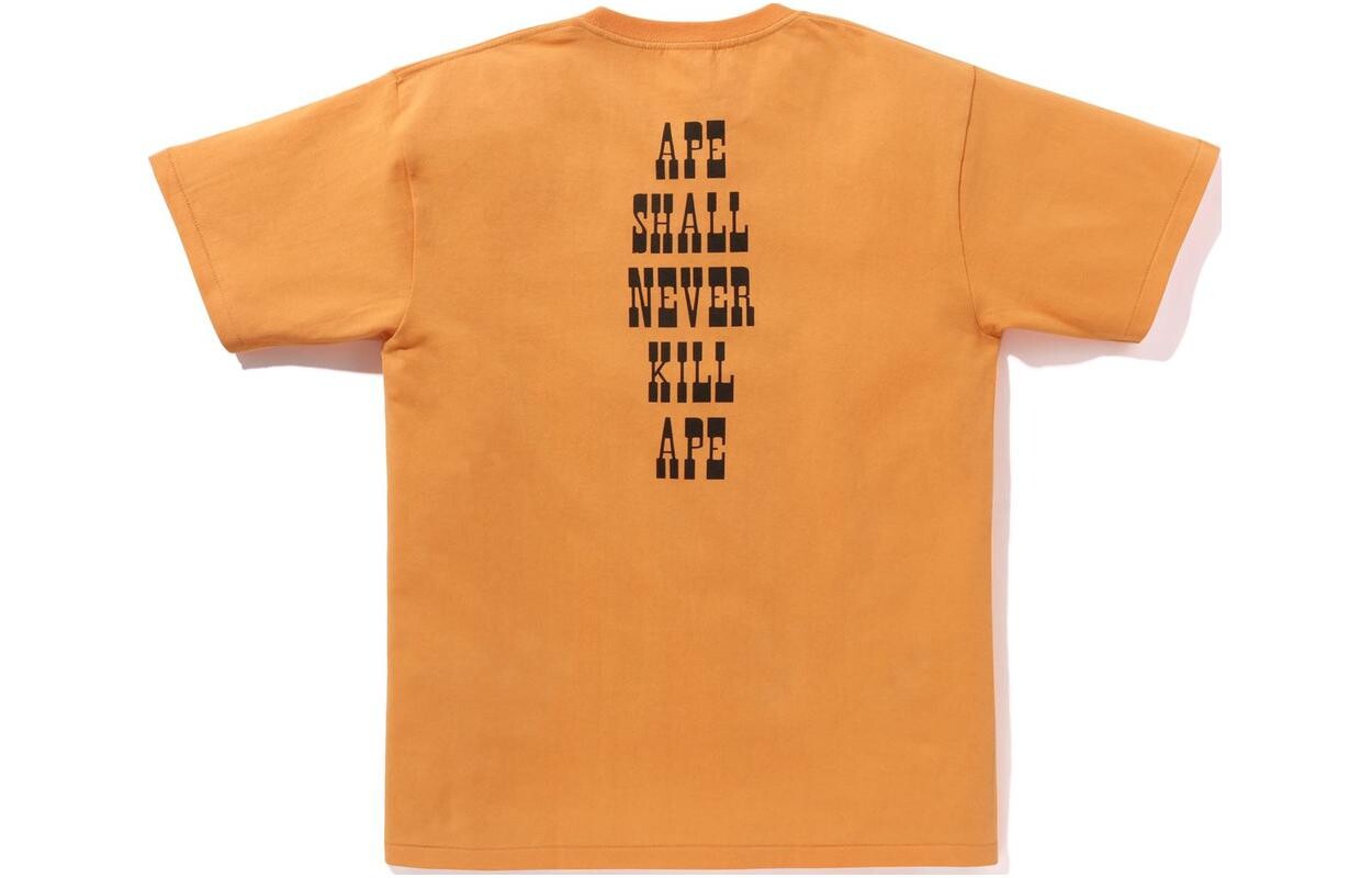 Футболка ТД A Bathing Ape, желтый — фото 4