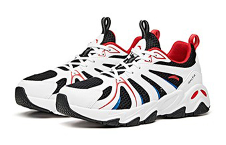 Детские кроссовки GS Low-top Black/ANTA White/University Red Anta Kids — фото 2