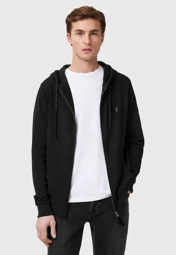 

Толстовка с капюшоном на молнии brace zip zipup sweatshirt Allsaints, Jet Black, Черный, Толстовка с капюшоном на молнии brace zip zipup sweatshirt Allsaints, Jet Black