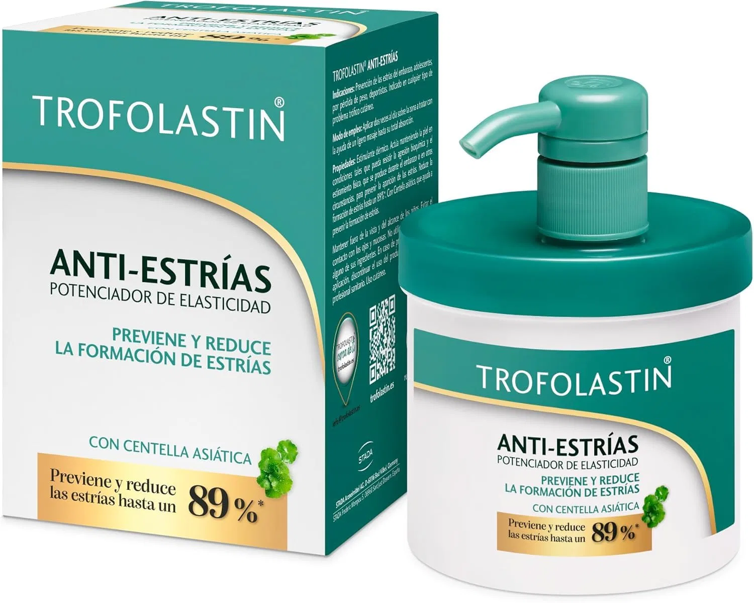 Крем от растяжек Anti-Strias 400 мл от Trofolastin Trofolastin