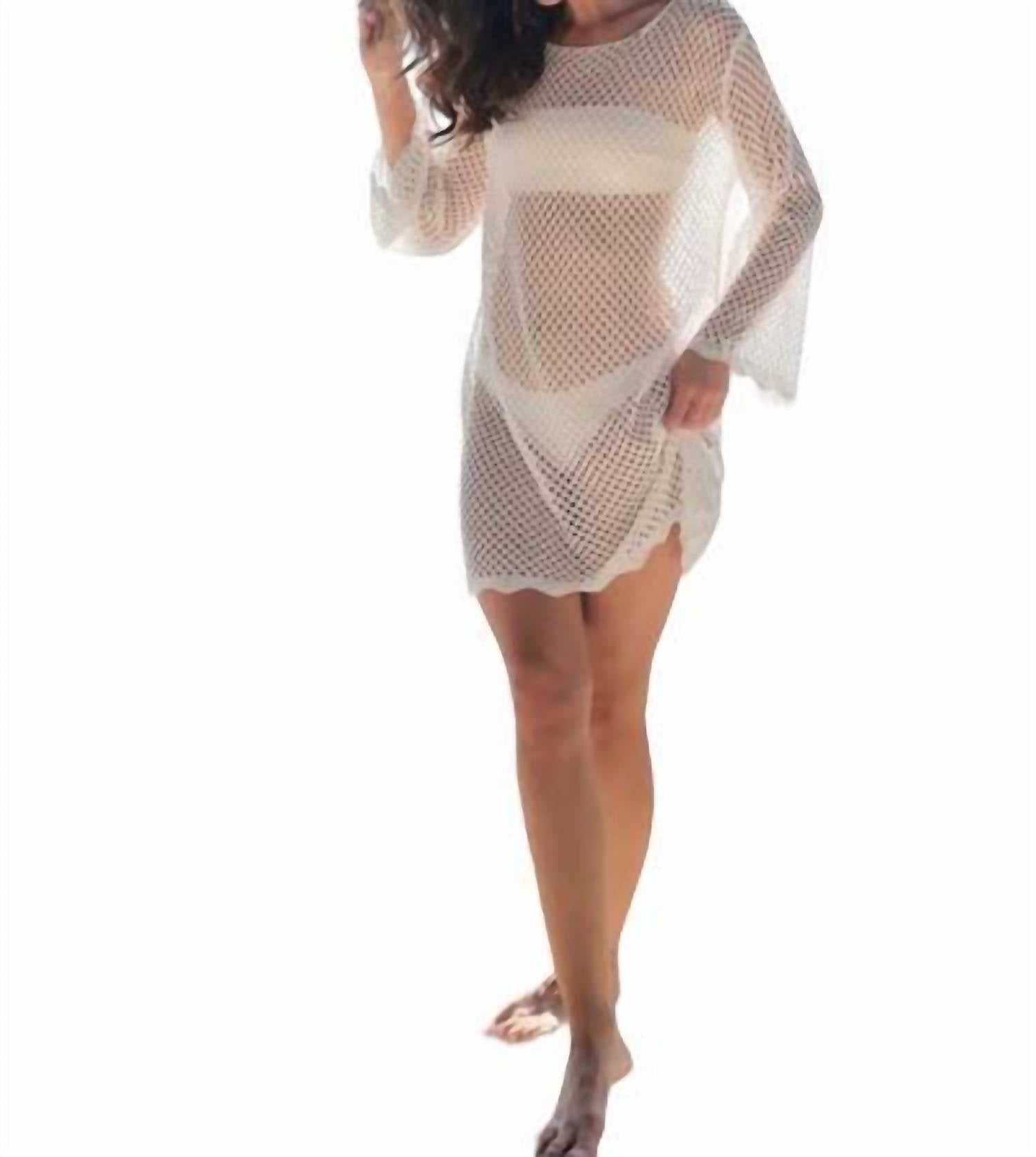 

Майами накидка белая Shiraleah