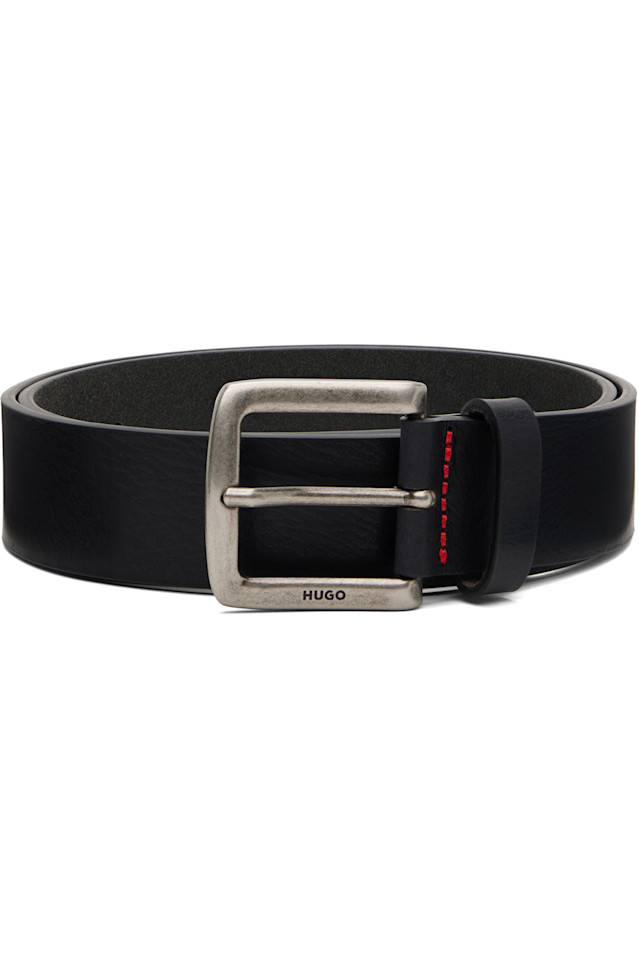 

Пояс растительного дубления Hugo, черный
