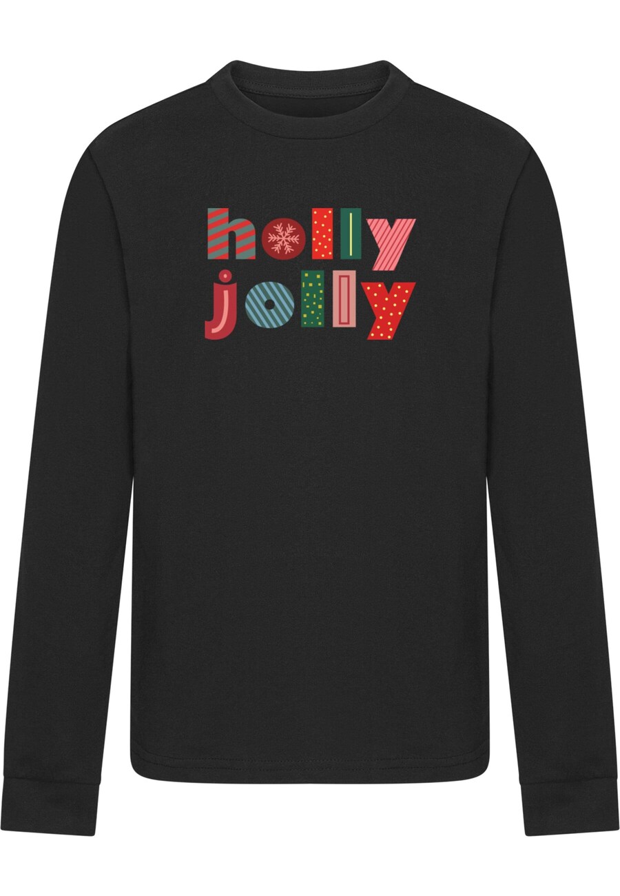 

Рубашка Merchcode Christmas Holly Jolly Mood, черный