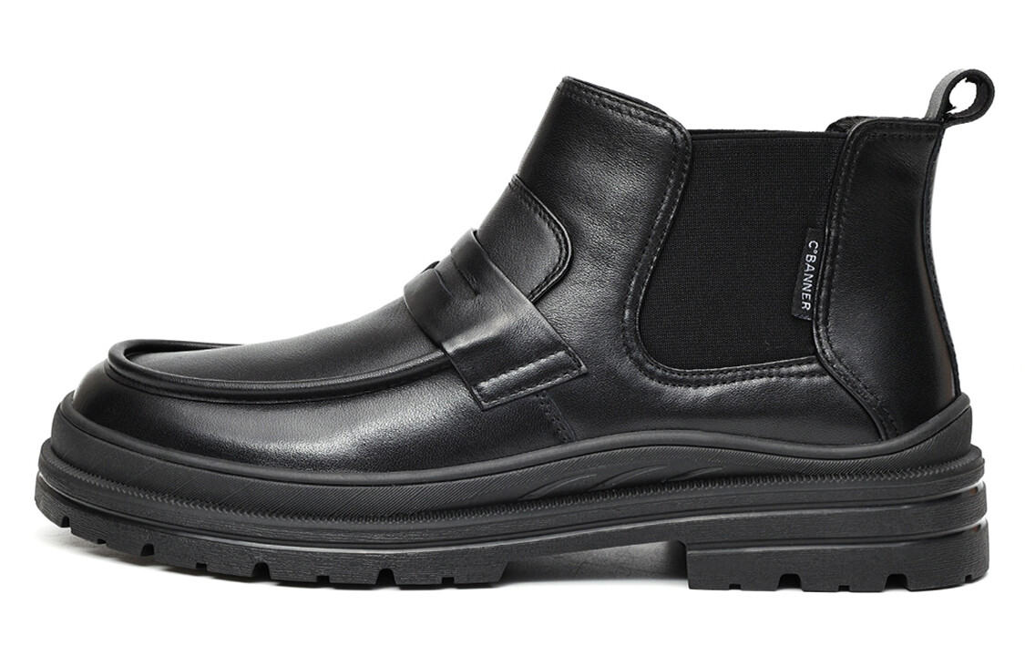 

Мужские туфли CВ°BANNER Men's Casual Shoes Men Mid-Top Black