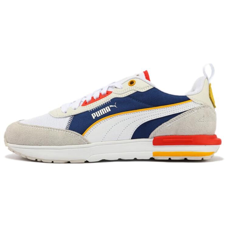 

Кроссовки Puma R22 Lifestyle Shoes Unisex Low-top White/blue, белый/голубой