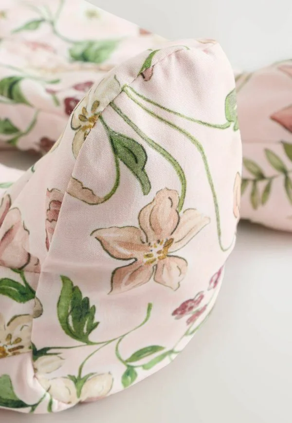 Спальный комбинезон с капюшоном стандартного кроя Next, Pink Floral All-Over Printed Double Zip — фото 4