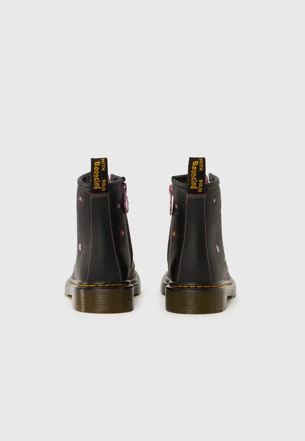 Ботинки на шнуровке 1460 Dr. Martens, черный/пыльно-розовый — фото 3