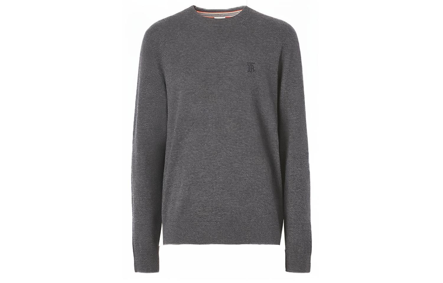 

Кашемировый свитер для мужчин Burberry, цвет Gray and Exclusive Gift Box (Including Original Bag and Box)