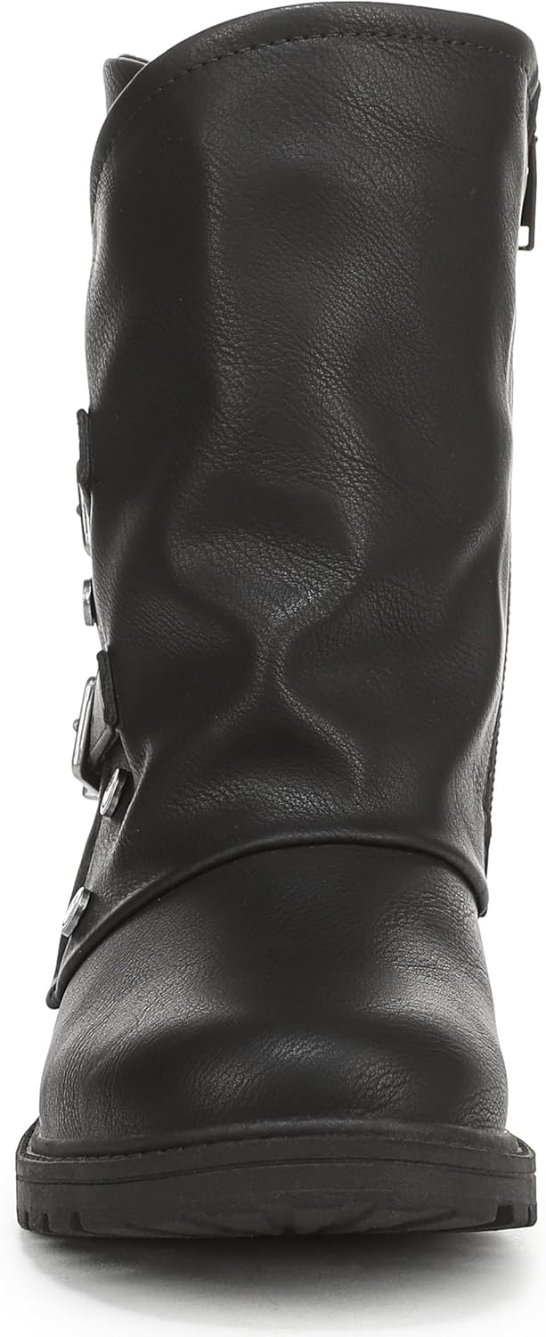Детские модные сапоги Blowfish Malibu Rylee-k для девочек, Black Faux Leather — фото 2