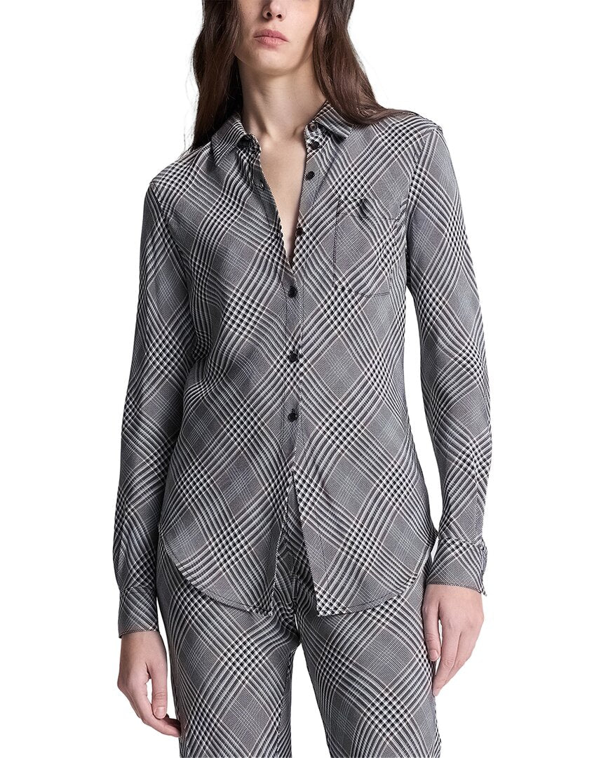 

A.L.C. Топ Ethan, черный