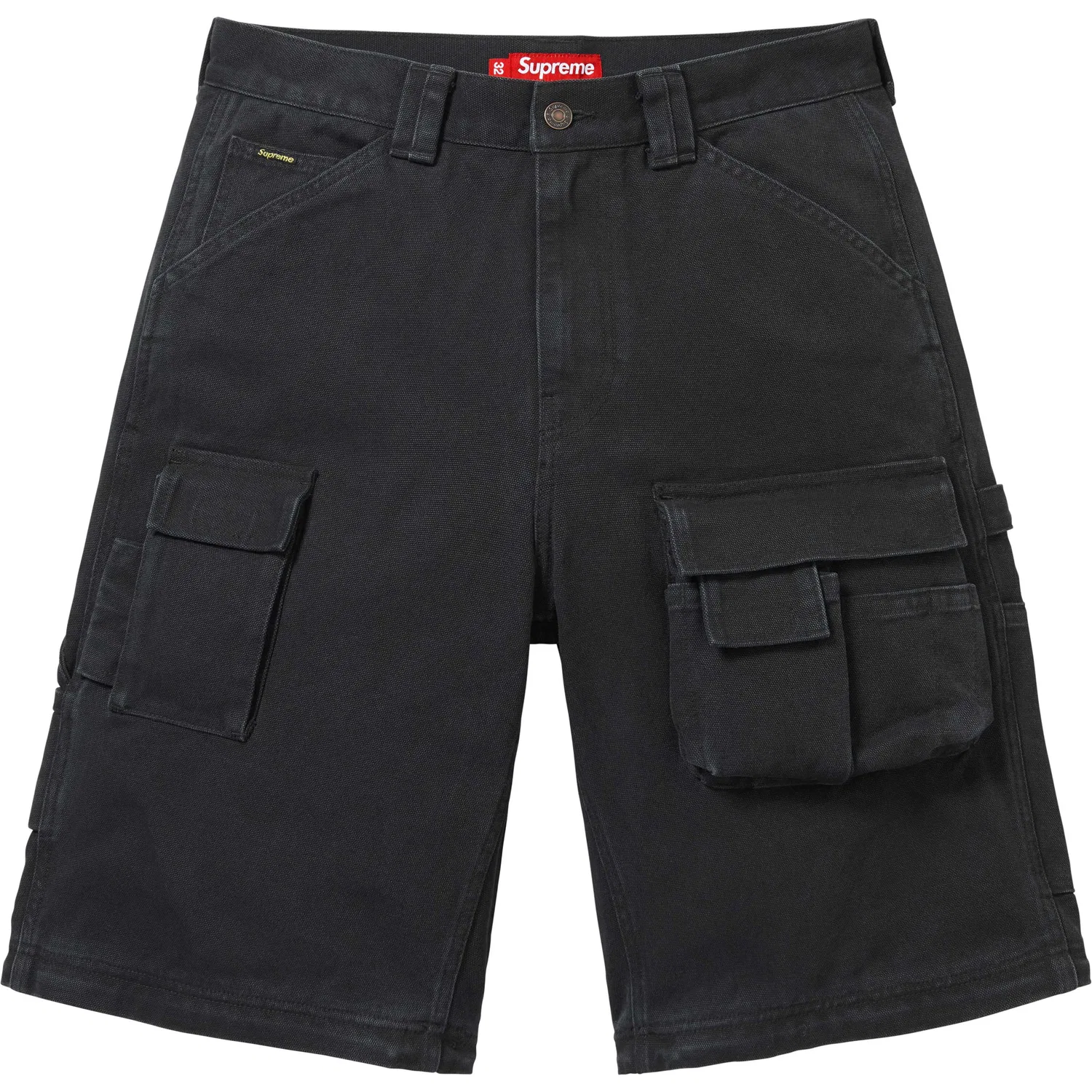Карго брюки Supreme Zip Off Utility Pant черные — фото 4