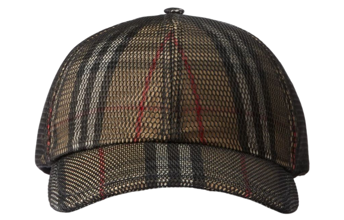 

Бейсболка с сетчатой накладкой в клетку Burberry