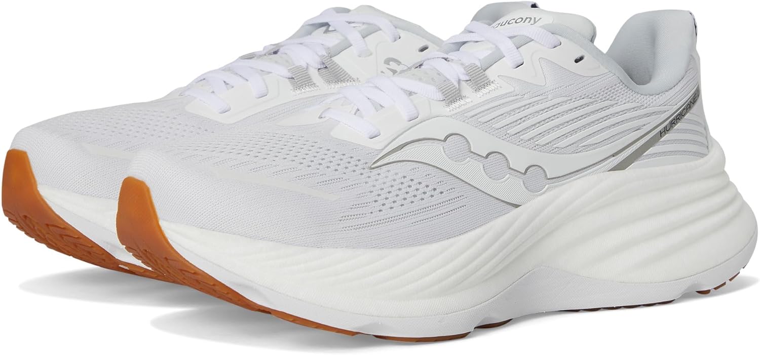 

Кроссовки Saucony Hurricane 24 TG. Размер 40.5 EU. Цвет: черный (перечный)