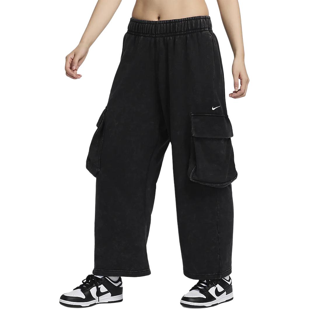 Nike Спортивные штаны Sportswear вязаные женские black — фото 3