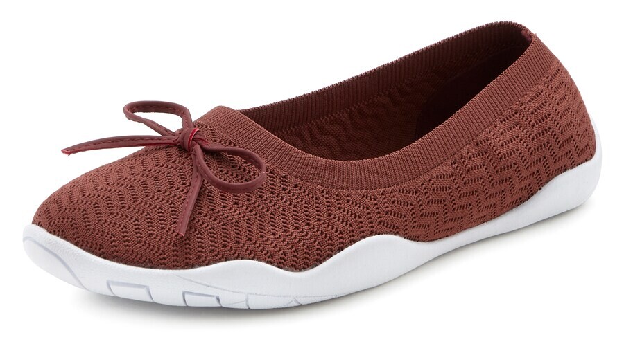 Балетки LASCANA Ballet Flats, коричневый