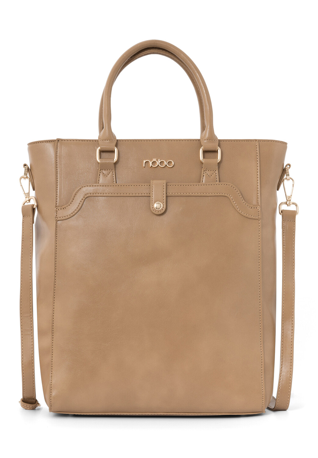 

Сумка шоппер Nobo Bags Velvet, бежевый