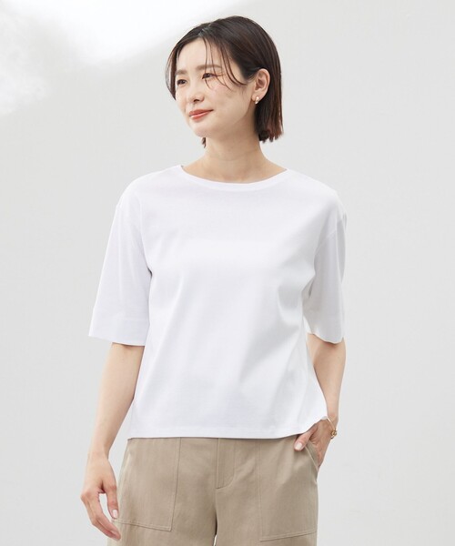 

Топ трикотажный французский стираемый J.PRESS, белый