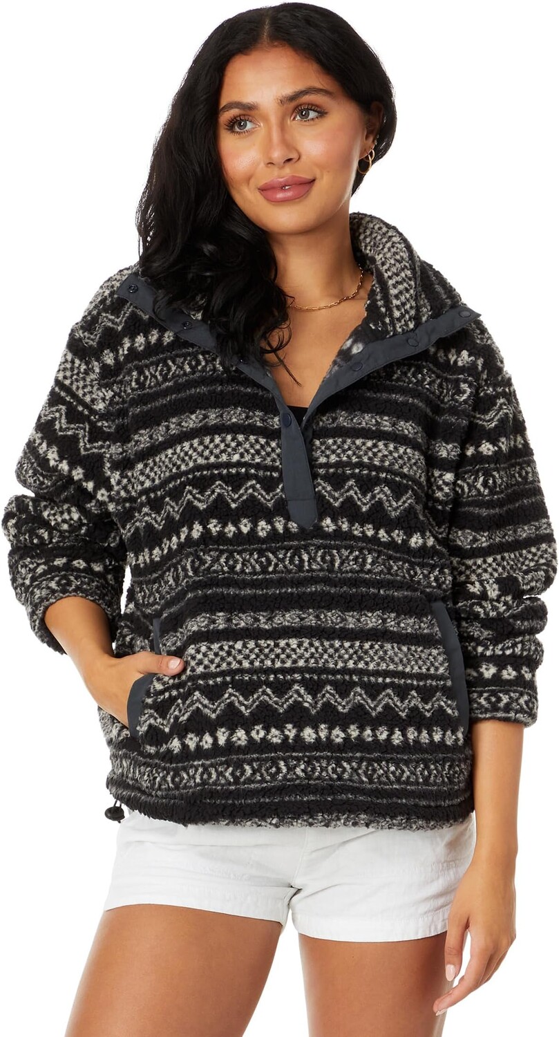 

Толстовка Rip Curl La Isla Polar Fleece Pullover, цвет Washed Black