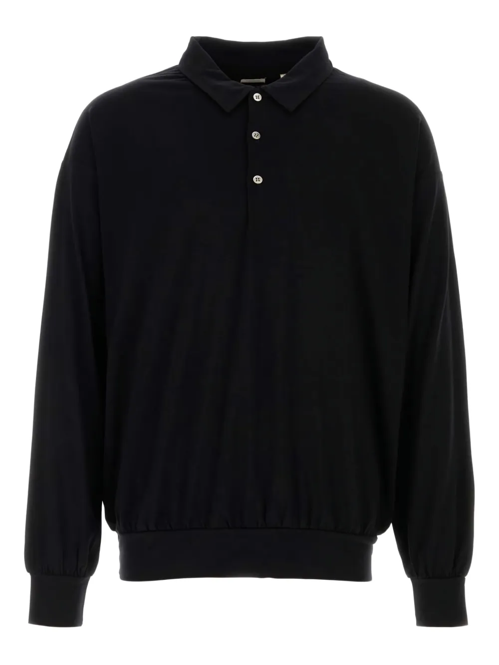 

Поло с длинными рукавами Nanamica, черный