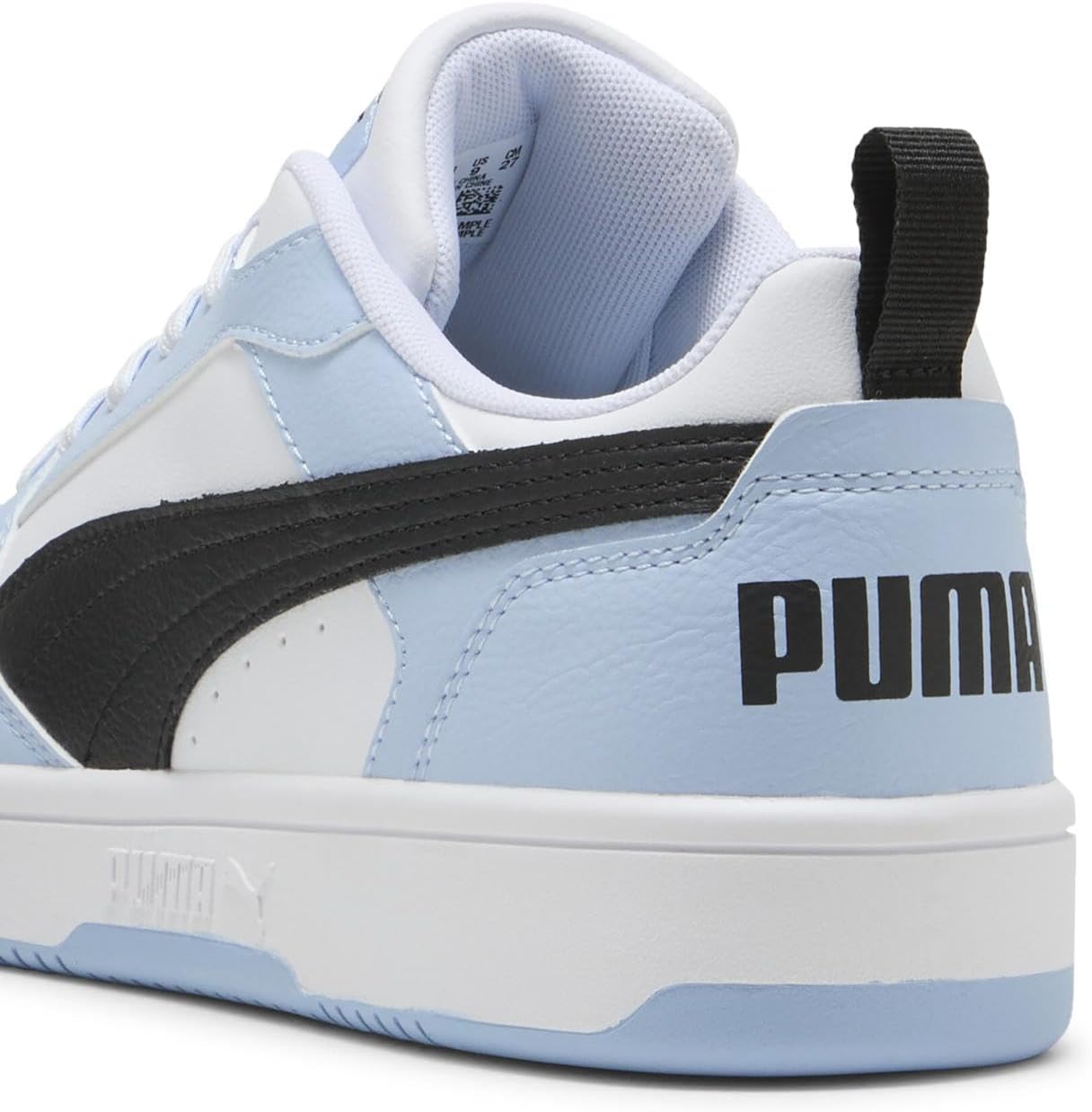 Мужские низкие кроссовки PUMA, белый/черный — фото 2