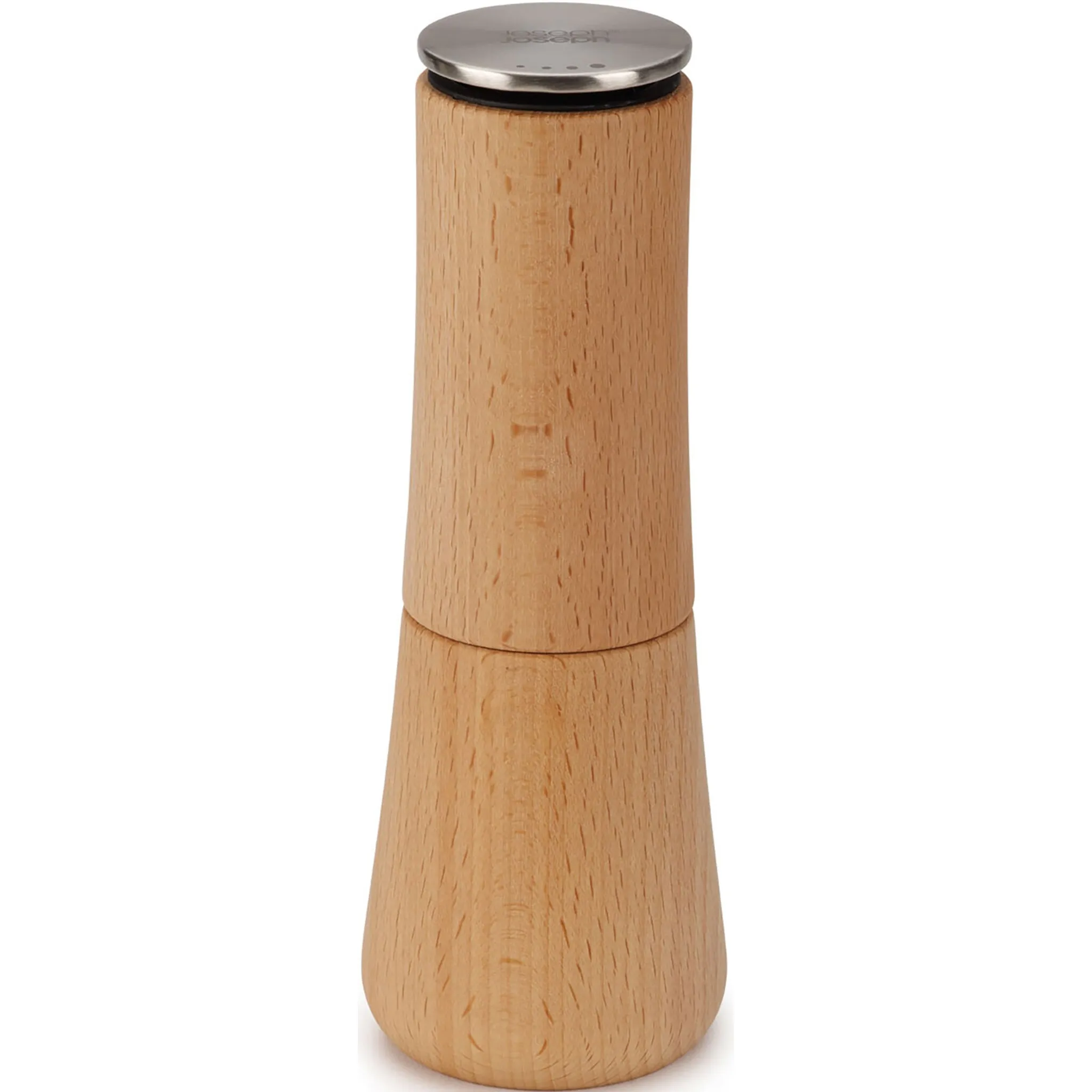 

Мельница для перца Joseph Joseph «Milltop Wood», (1 шт.), керамическая мельница, без крошек, цвет holzfarben