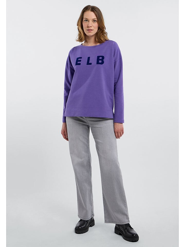 

Толстовка ELBSAND Sweatshirt Alaia, фиолетовый