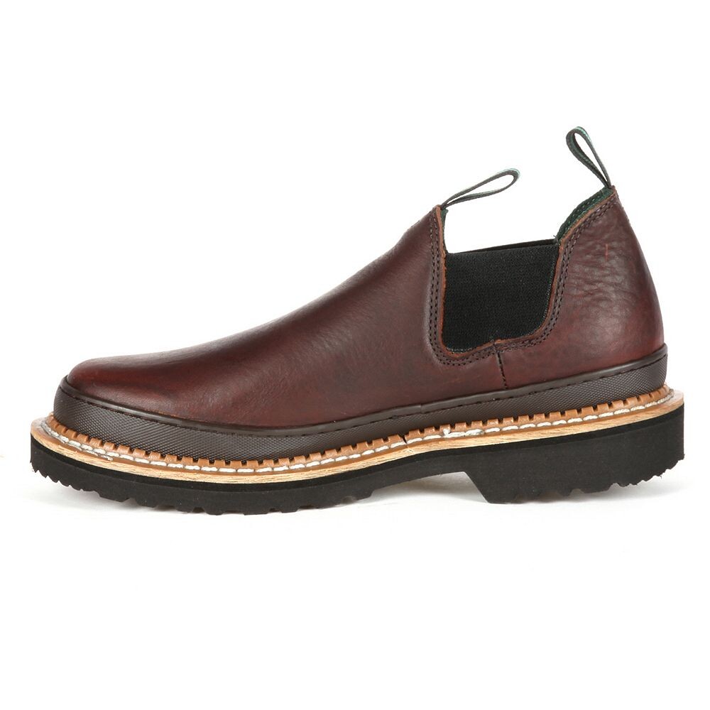 Мужские рабочие туфли челси Georgia Boots Giant Romeo, цвет Soggy Brown — фото 3