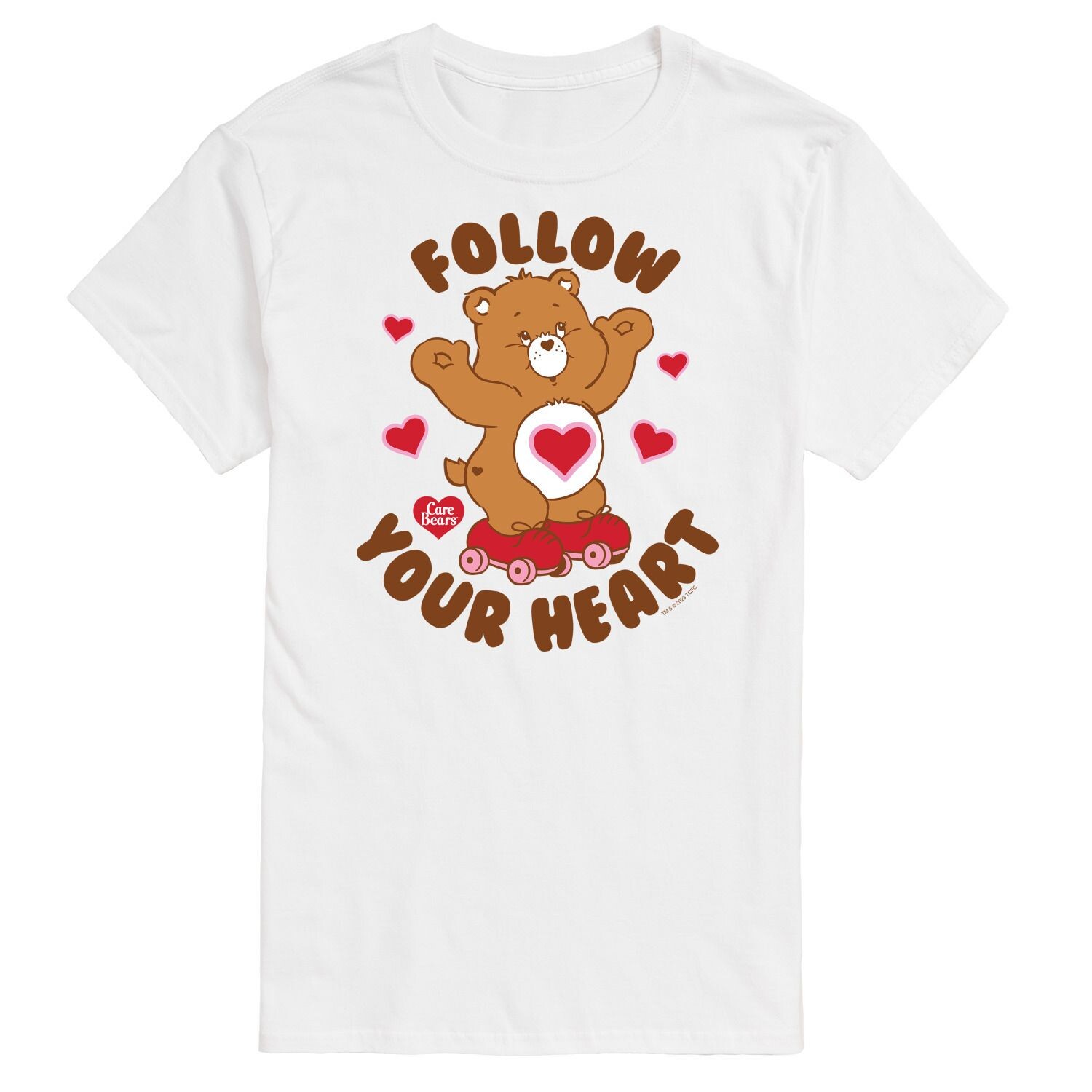 

Футболка с рисунком Big & Tall Care Bears Follow Your Heart Licensed Character