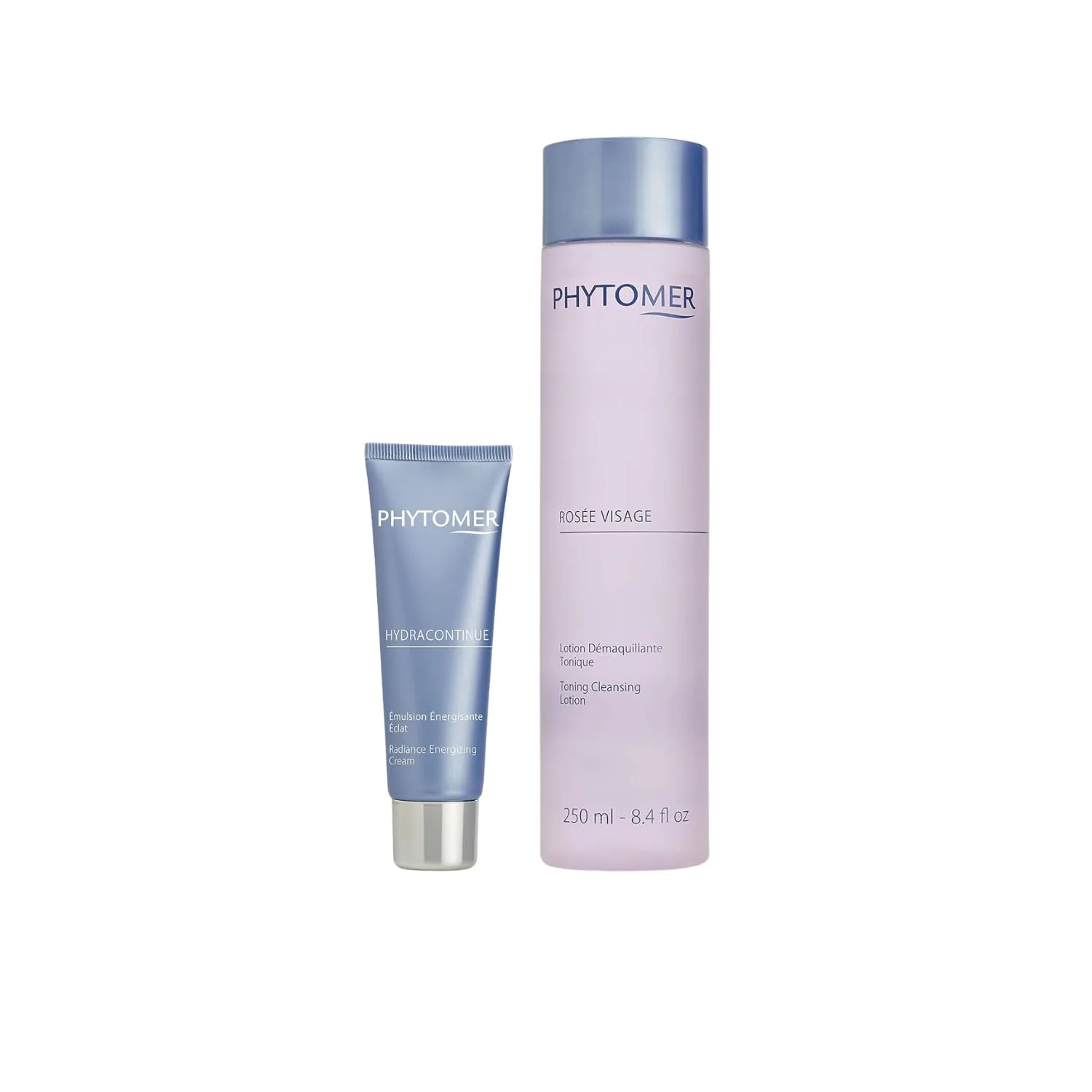 Phytomer Skin Hydrating Duo: увлажняющий крем для лица Hydracontinue Radiance и тоник Rosée Visage
