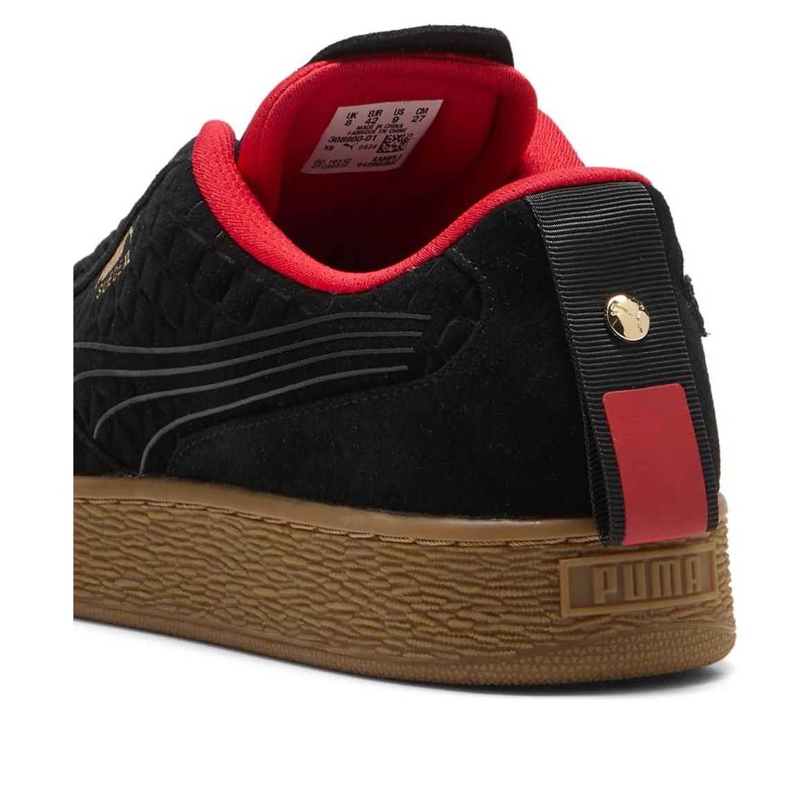 Puma Scuderia Ferrari Suede XL 'Black' — фото 4