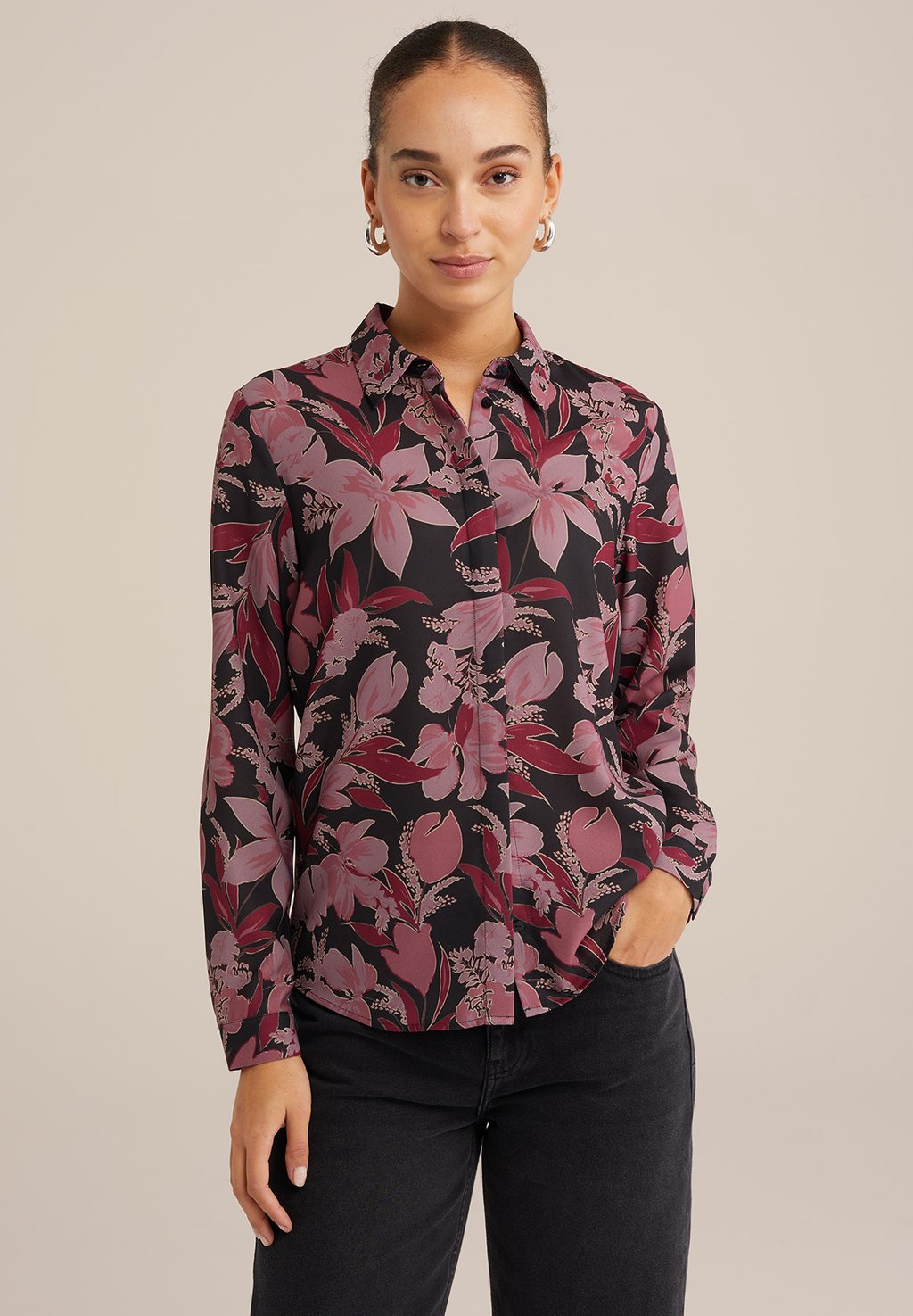 

Блуза WE Fashion, розовый