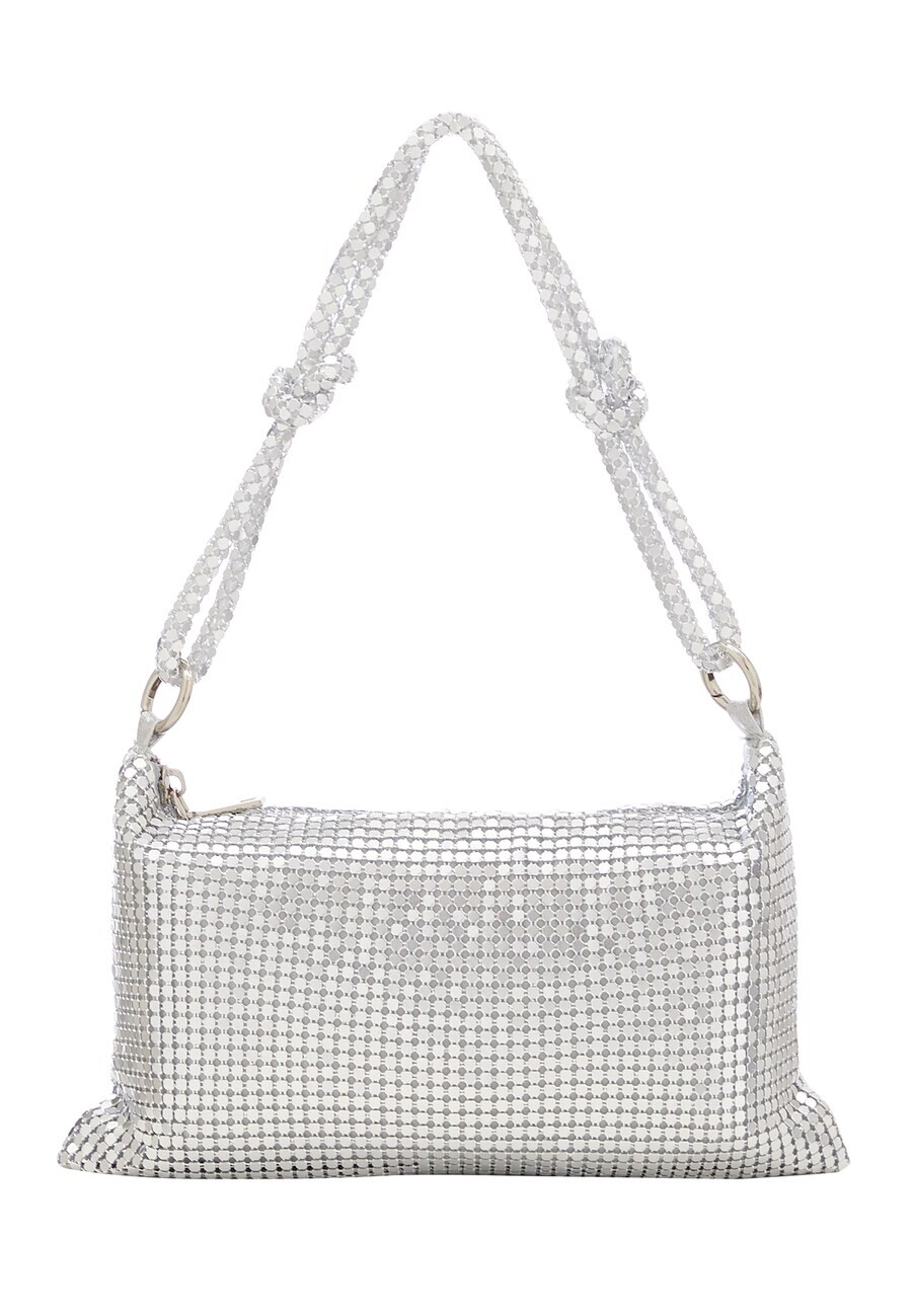 

Сумка через плечо NAEMI Shoulder Bag, серебряный, Серебристый, Сумка через плечо NAEMI Shoulder Bag, серебряный