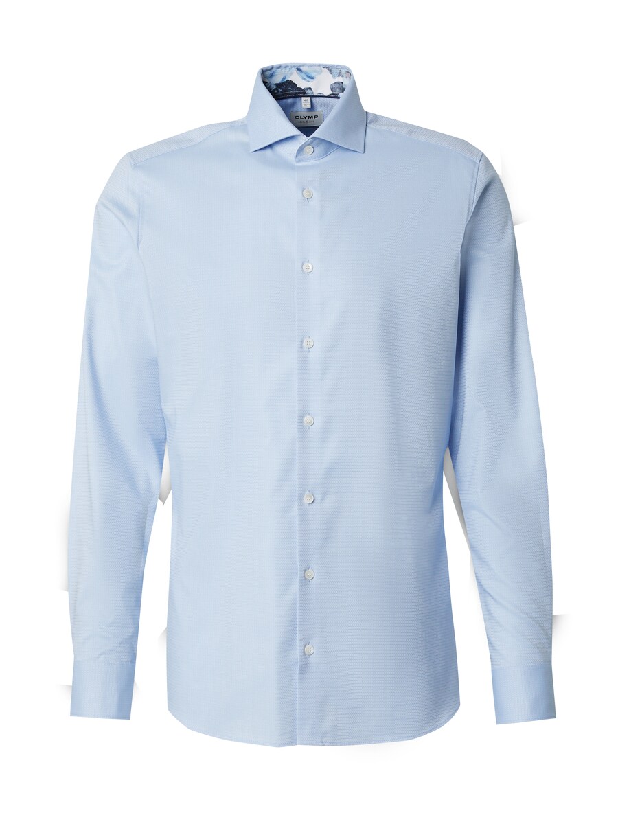 

Рубашка делового кроя Slim Fit OLYMP, светло-синий
