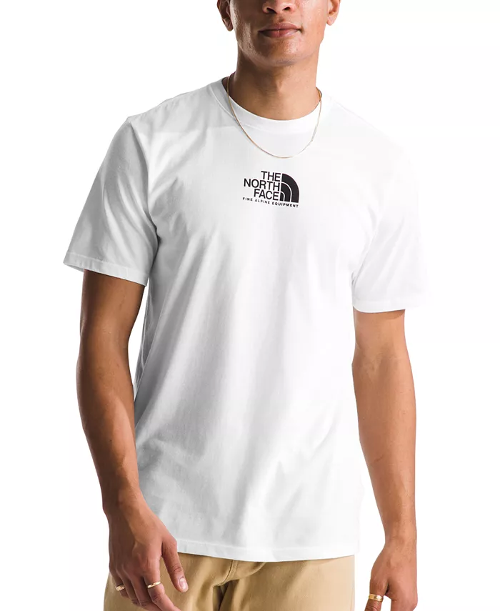 

Мужская футболка с коротким рукавом Fine Alpine с логотипом The North Face, белый