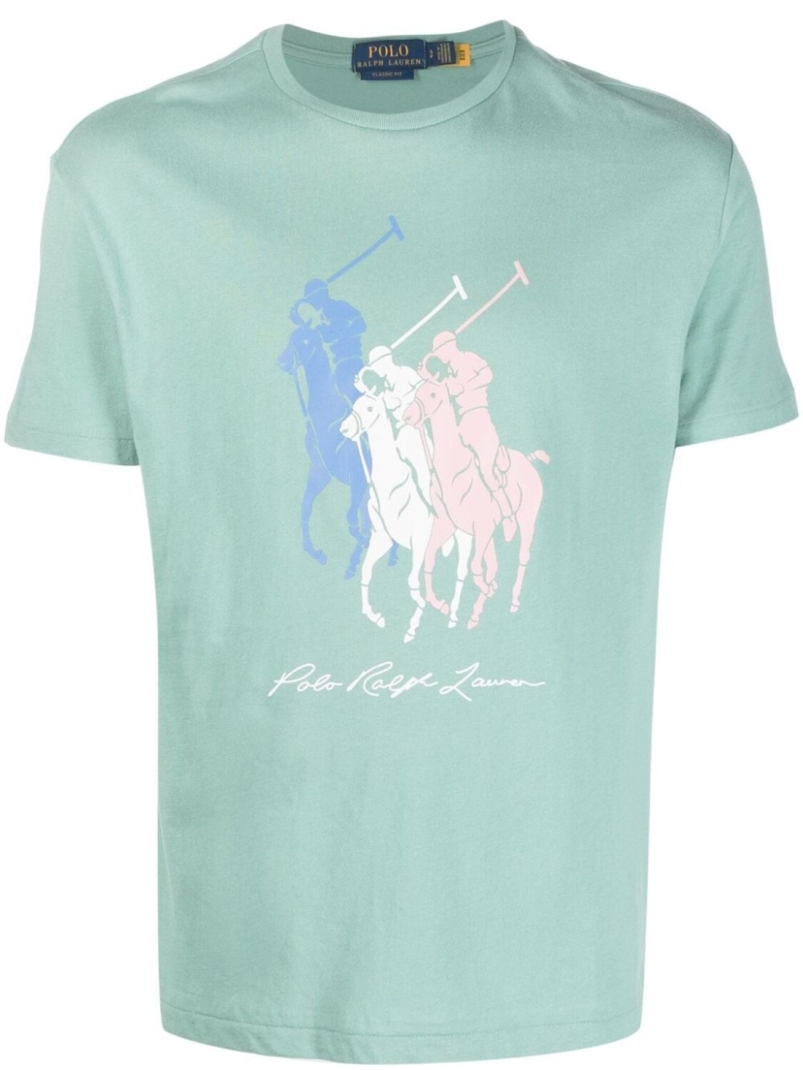 

Polo Ralph Lauren футболка с логотипом, зеленый