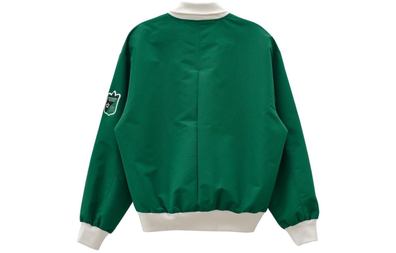 X CLOT Co-brand куртка мужская зеленая Adidas Originals, зеленый — фото 2