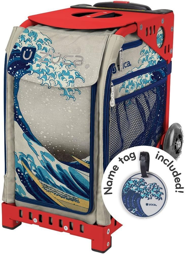 

ZUCA "Новая спортивная сумка Great Wave со спортивной рамой: красная", Красный, ZUCA "Новая спортивная сумка Great Wave со спортивной рамой: красная"