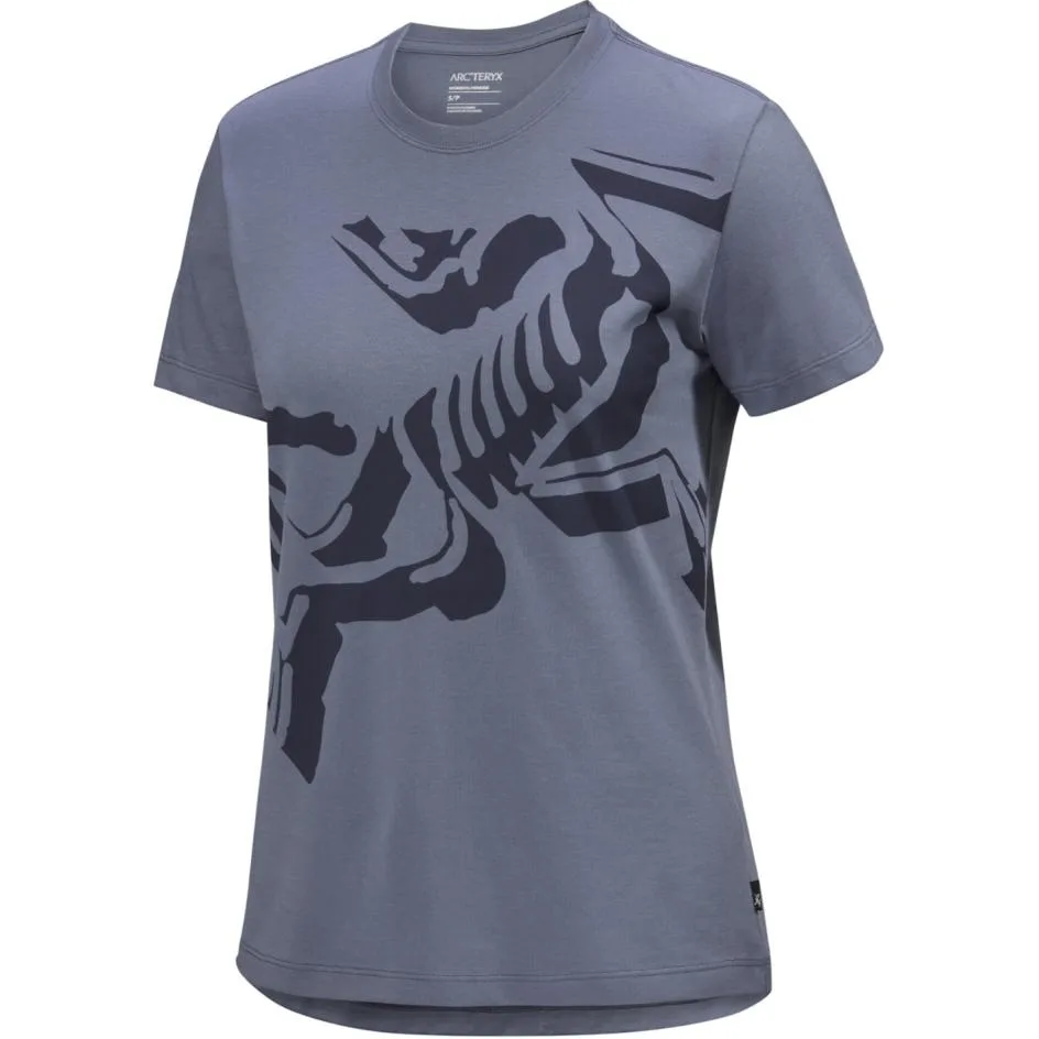 Футболка с втачным рукавом для женщин Arcteryx, Stratus Blue/Dark Stratus Blue/Stratus/Dark Stratus