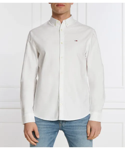 

Рубашка Regular fit Tommy Jeans, белый