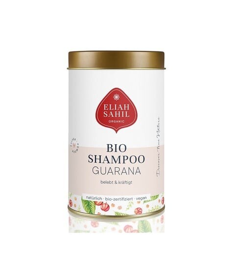 

Шампунь-пудра с Гуараной, натуральный, укрепляющий, для деликатных и нормальных волос, Zero Waste, 100 г, Элиа Сахиль, ELIAH SAHIL