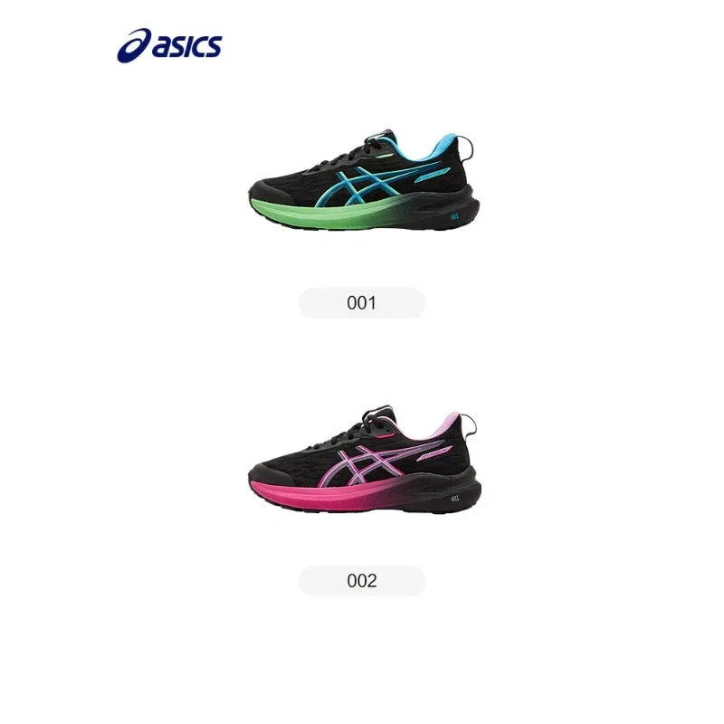 Детские кроссовки ASICS Black Floral — фото 3