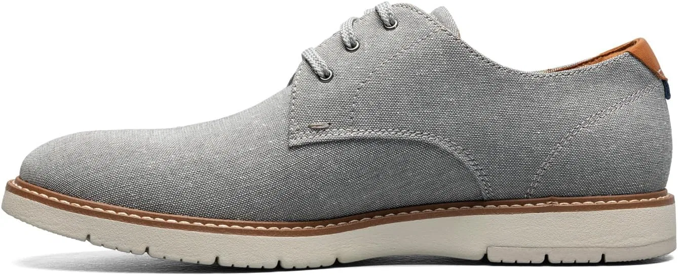 Мужские оксфордские туфли Florsheim Vibe с гладким носом, напоминающим корабли, серый — фото 4