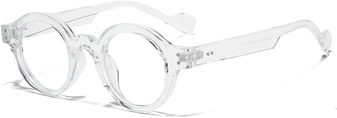 

Солнцезащитные очки с защитой UV400 | Легкая оправа в стиле панк с заклепками | Для женщин и мужчин, для занятий спортом на открытом воздухе и вождения DSVIGF, Clear Clear