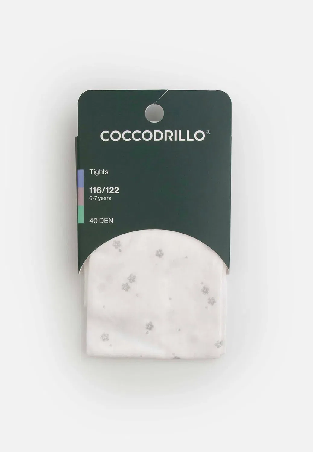 Колготки детские белые, Coccodrillo