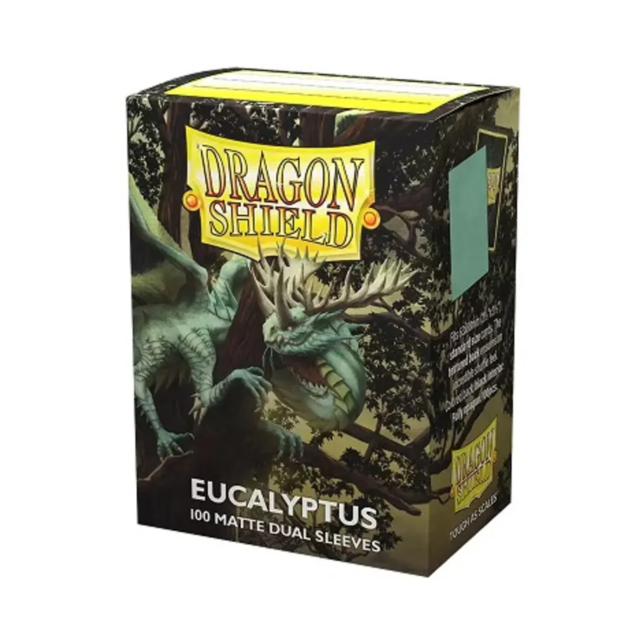 

Стандартные рукава — матовый двойной эвкалипт (10 упаковок по 100 шт.), Dragon Shield - Card Sleeves - Standard Matte Dual