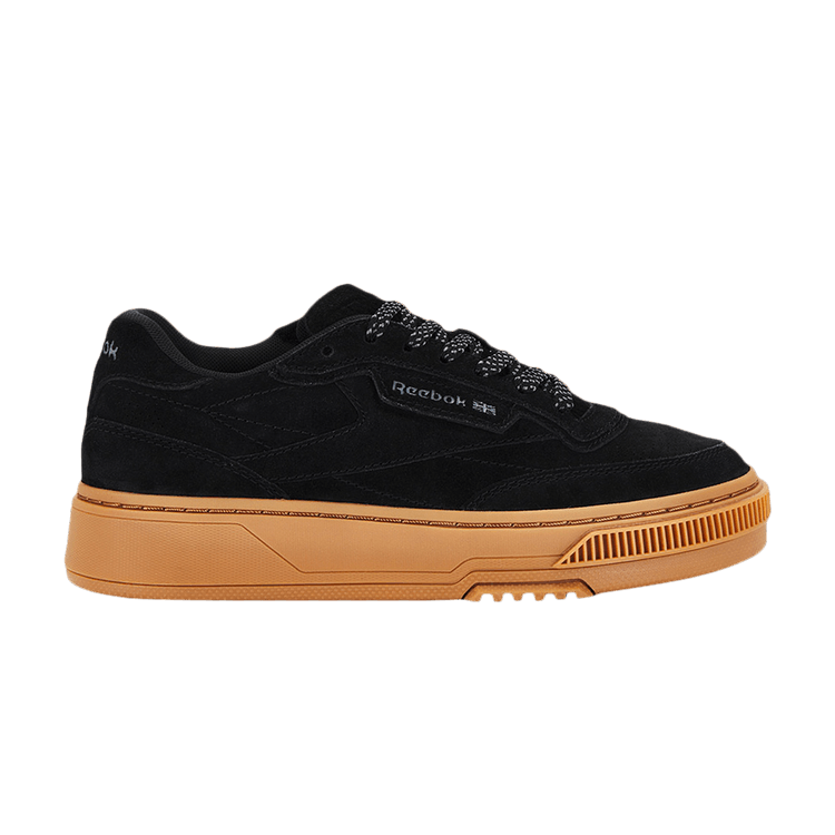 

Кроссовки Reebok Club C LTD 'Black Suede', черный