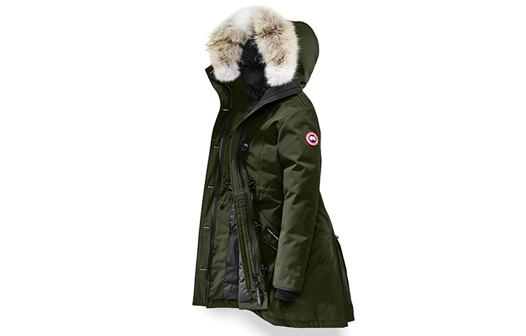 

Женский пуховик Canada Goose, зеленый
