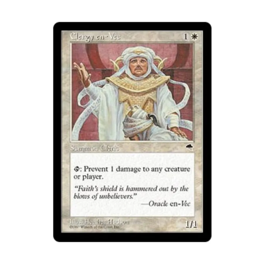 

CCG Духовенство Эн-Век (К), MTG - Tempest