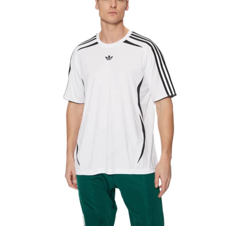 Футболка Adidas Adicolor Teamgeist Adidas Originals, белый/черный — фото 2